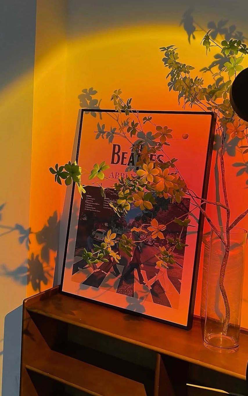 Sunset projection lamp ✨ | golden hour 🌅