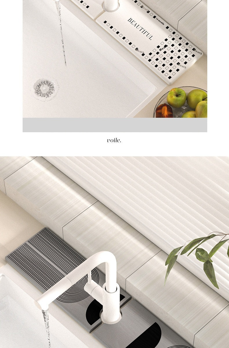 Drying Mat Absorbent Stone Plate for Sink