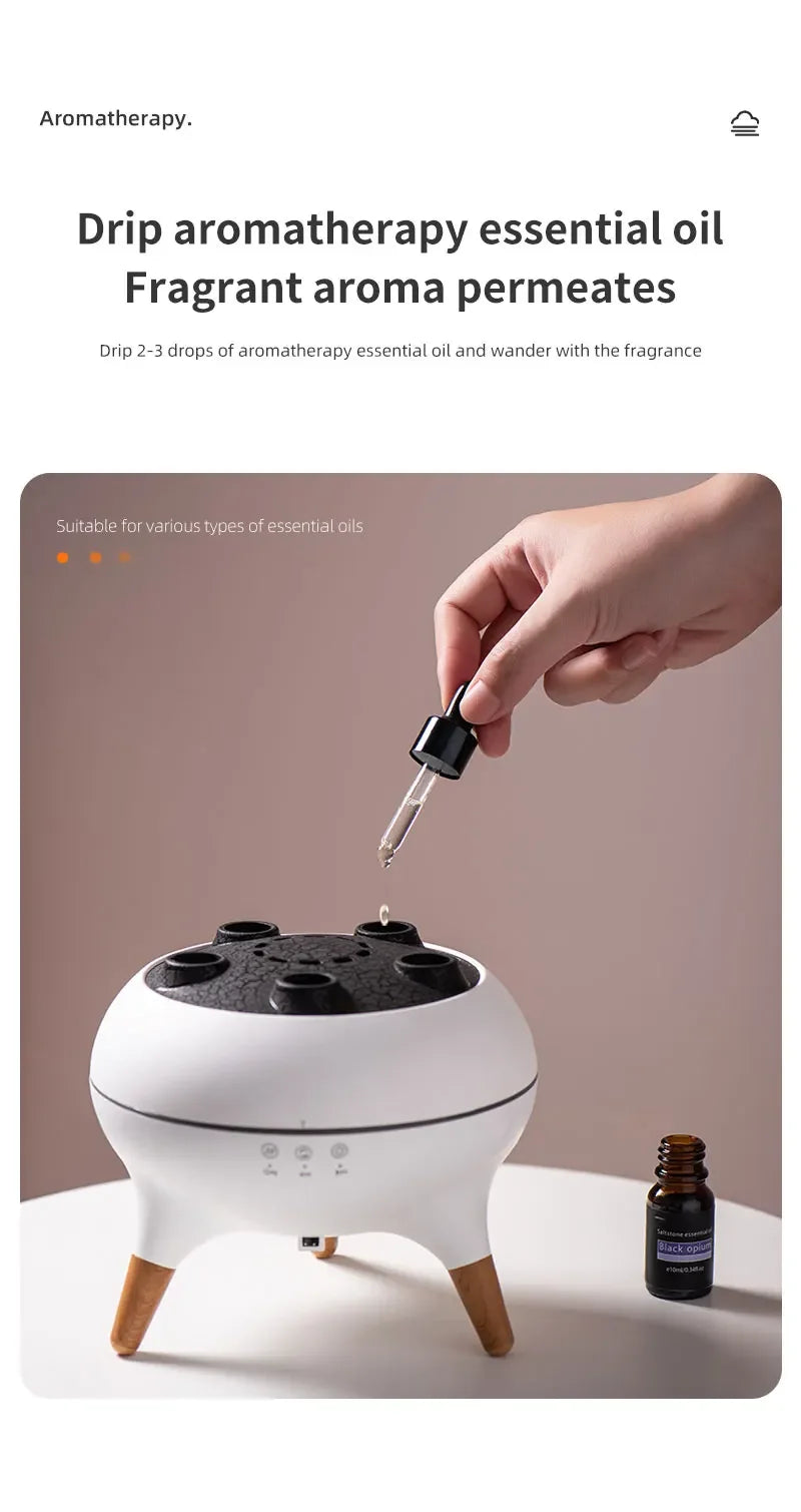 Jellyfish Air Humidifier | LED Aroma Diffuser