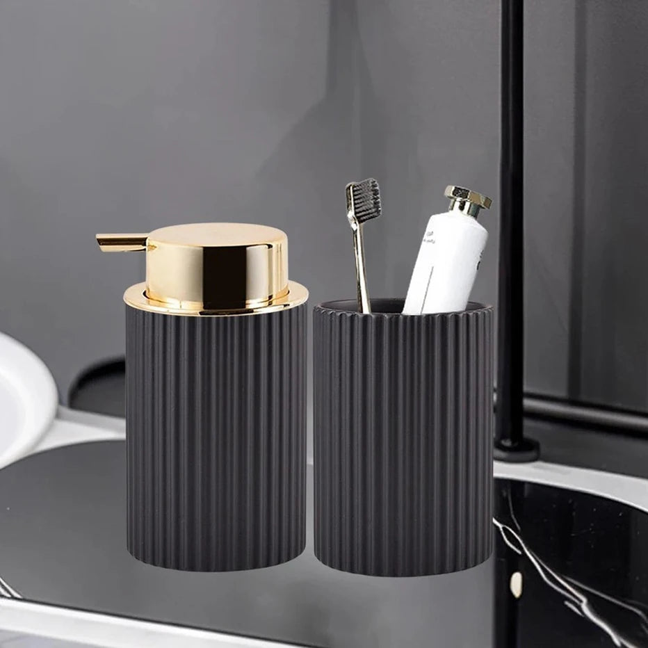 Bathroom Foam Soap Dispenser Hand Soap and Dish Soap Storage Jars