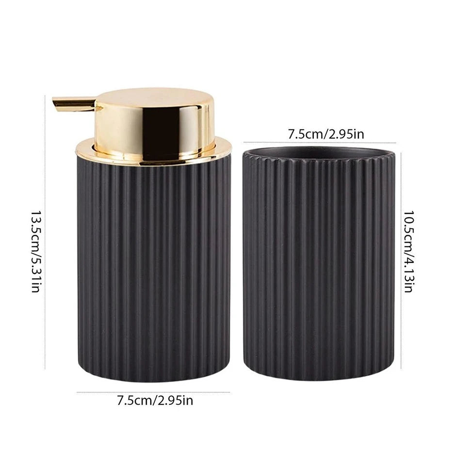 Bathroom Foam Soap Dispenser Hand Soap and Dish Soap Storage Jars