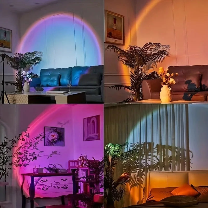 Sunset projection lamp ✨ | golden hour 🌅