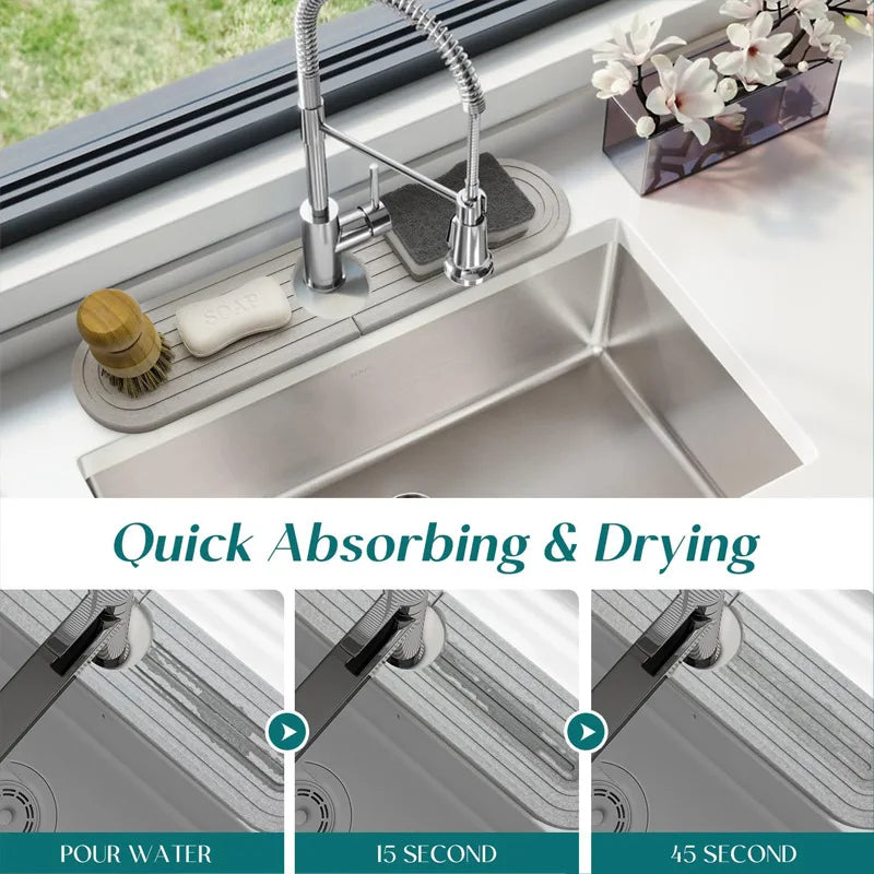 Water absorbent | fast drying mat for faucet