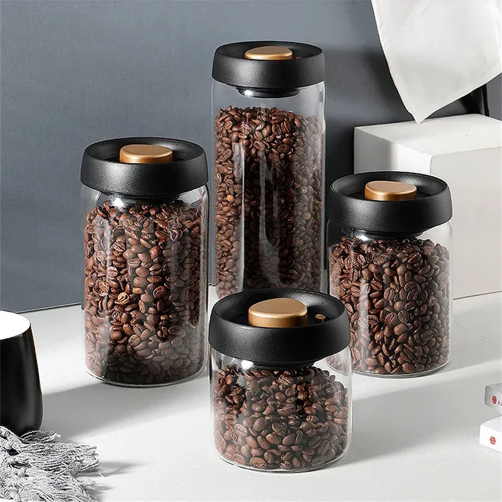 Vacuum Sealed Glass Food Storage