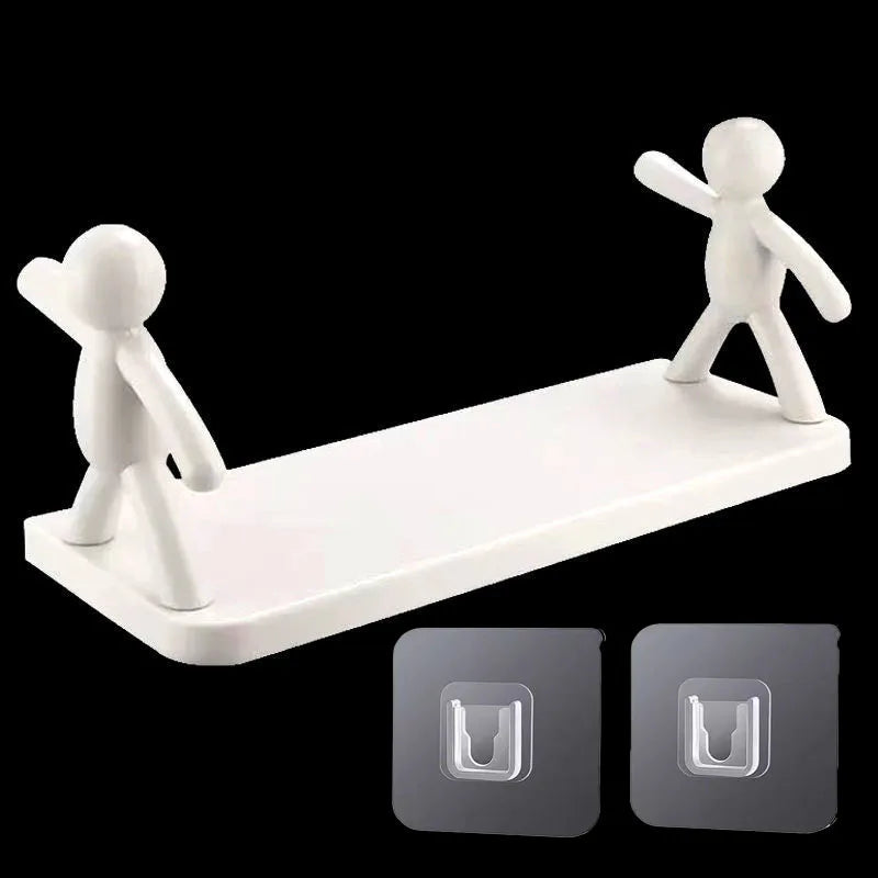 Self-Adhesive Bathroom Storage Shelf