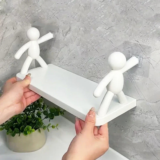 Self-Adhesive Bathroom Storage Shelf